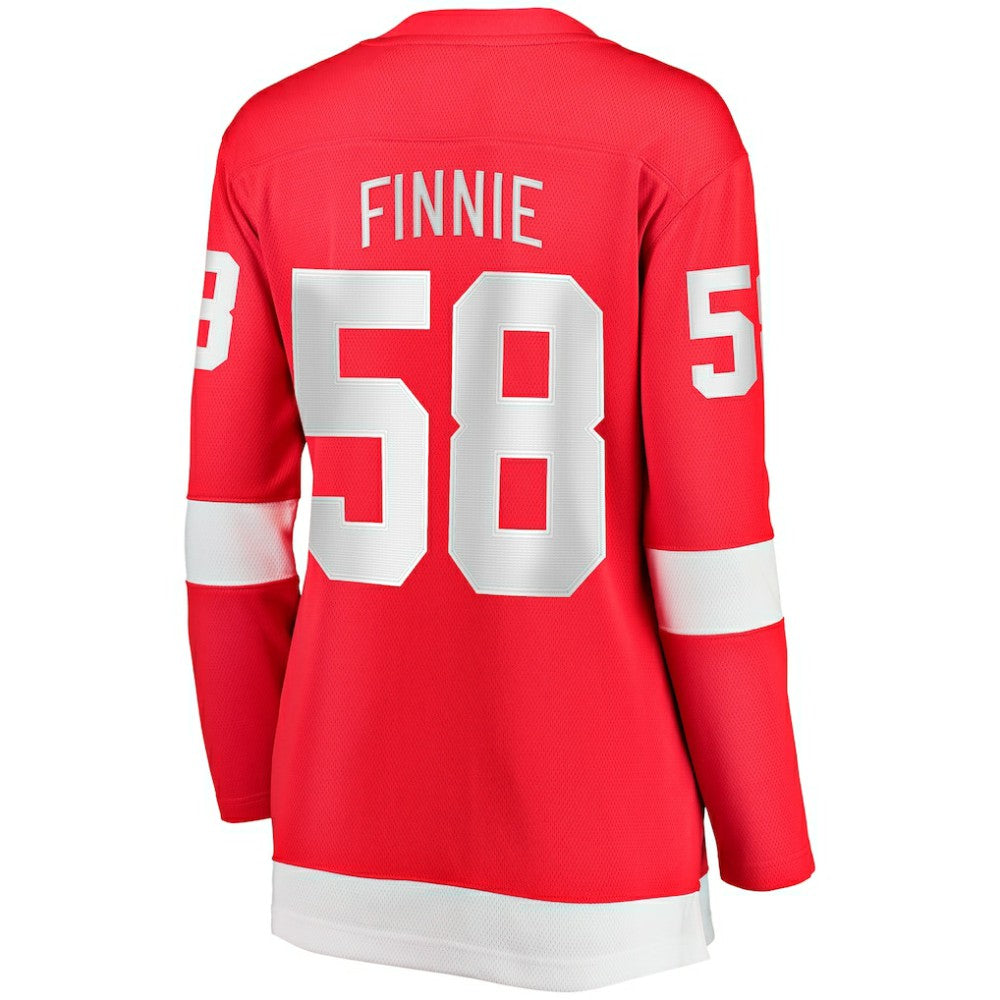 Emmitt Finnie Detroit Red Wings Fanatics Women's Home Breakaway Jersey Discount