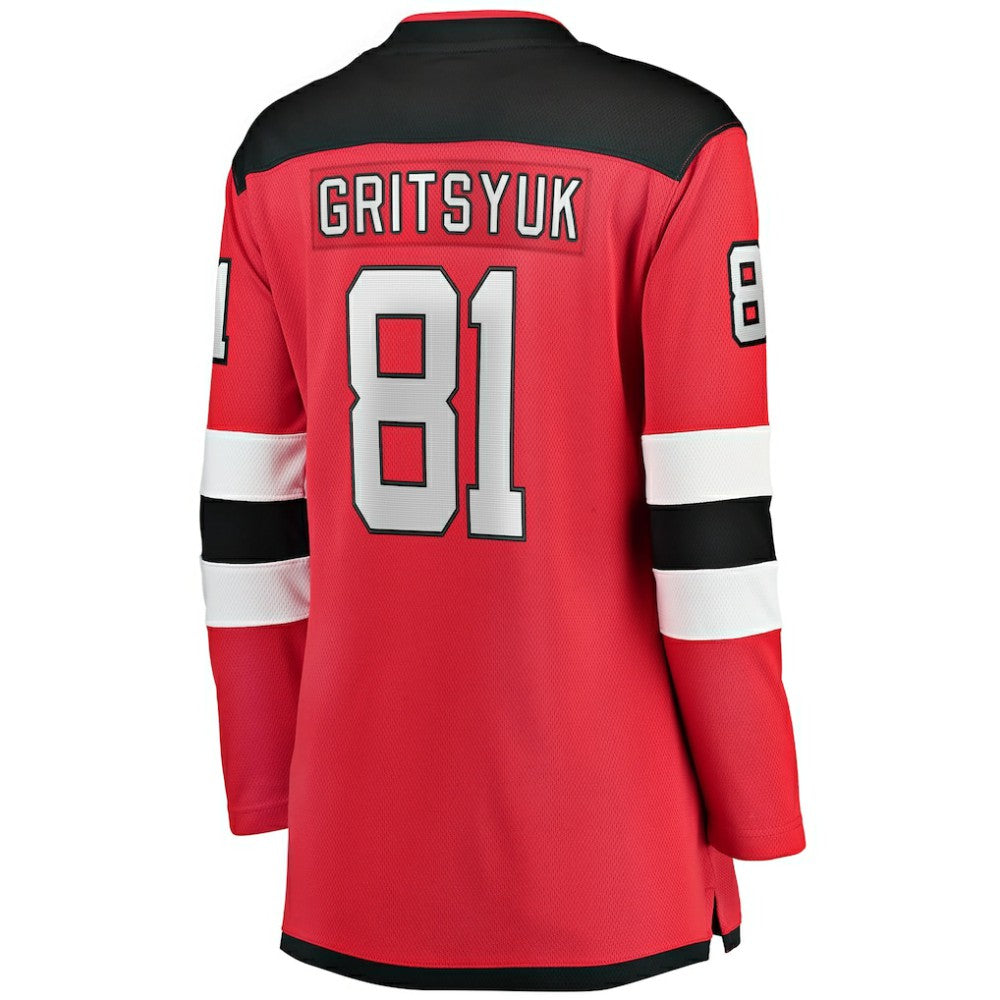 Arseny Gritsyuk New Jersey Devils Fanatics Women's Home Breakaway Jersey Outlet