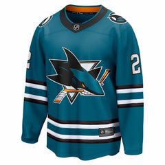 Will Smith San Jose Sharks Fanatics Home Breakaway Jersey Sale