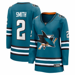 Will Smith San Jose Sharks Fanatics Women's Home Breakaway Jersey Sale