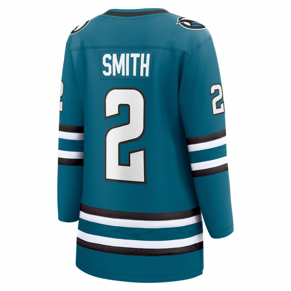 Will Smith San Jose Sharks Fanatics Women's Home Breakaway Jersey Sale