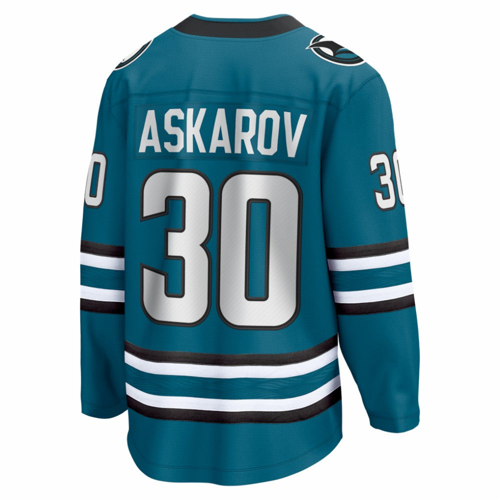 Yaroslav Askarov San Jose Sharks Fanatics Home Breakaway Jersey Discount