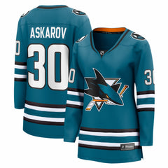 Yaroslav Askarov San Jose Sharks Fanatics Women's Home Breakaway Jersey Discount