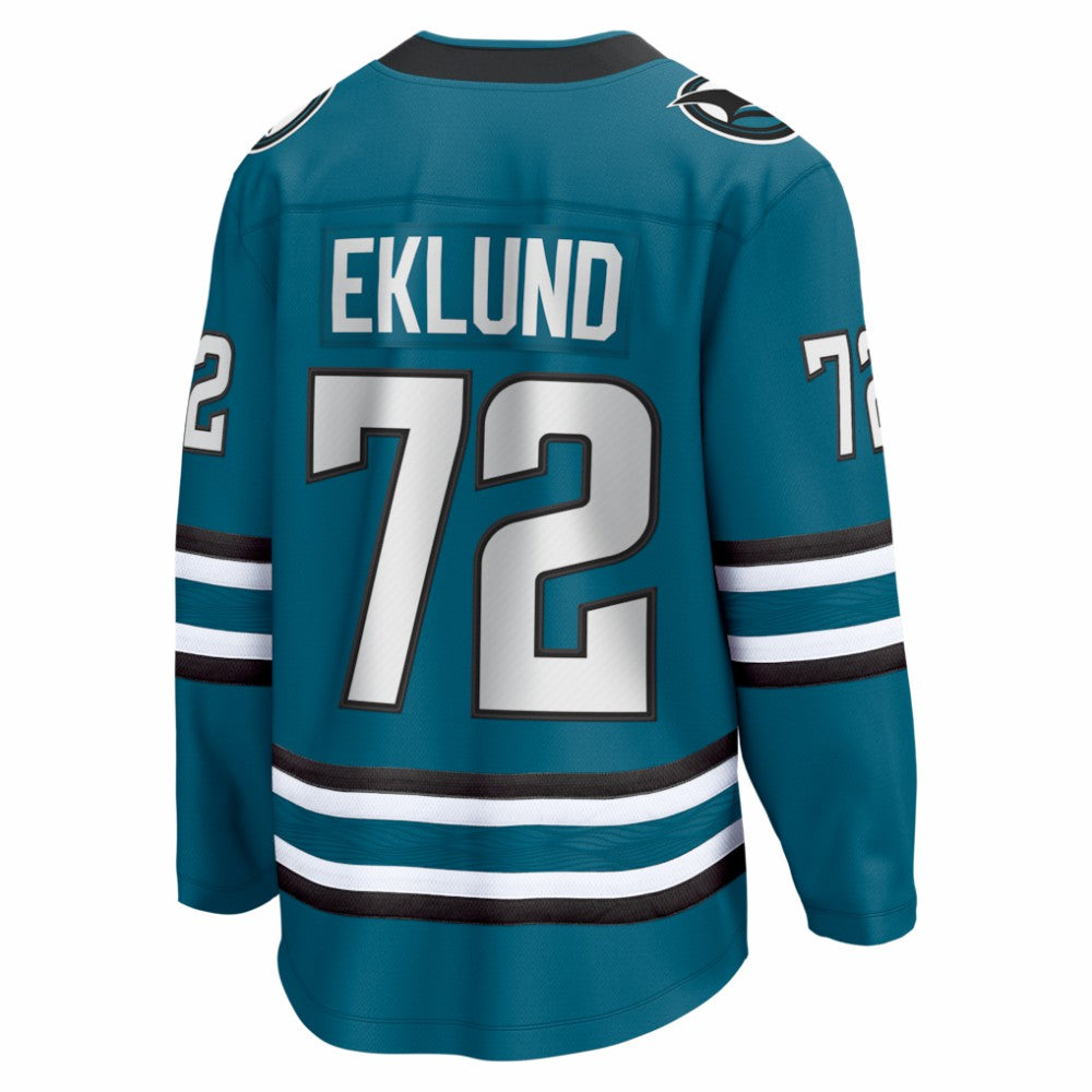 William Eklund San Jose Sharks Fanatics Home Breakaway Jersey On Sale