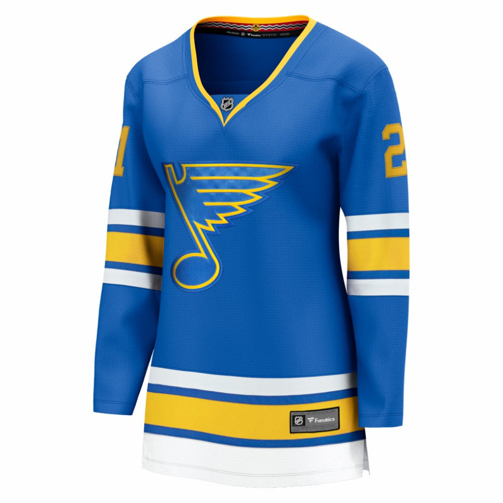 Jimmy Snuggerud St. Louis Blues Fanatics Women's Home Breakaway Jersey Sale