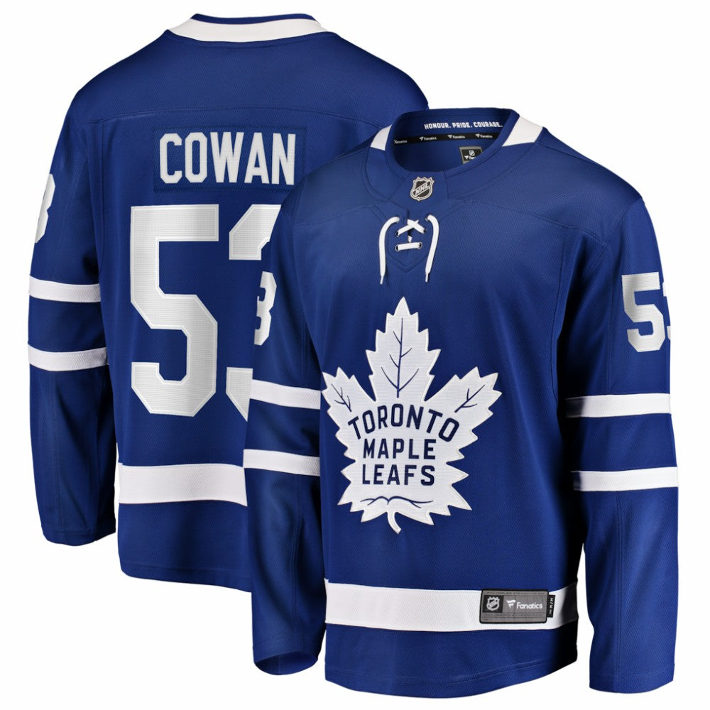Easton Cowan Toronto Maple Leafs Fanatics Home Breakaway Jersey On Sale