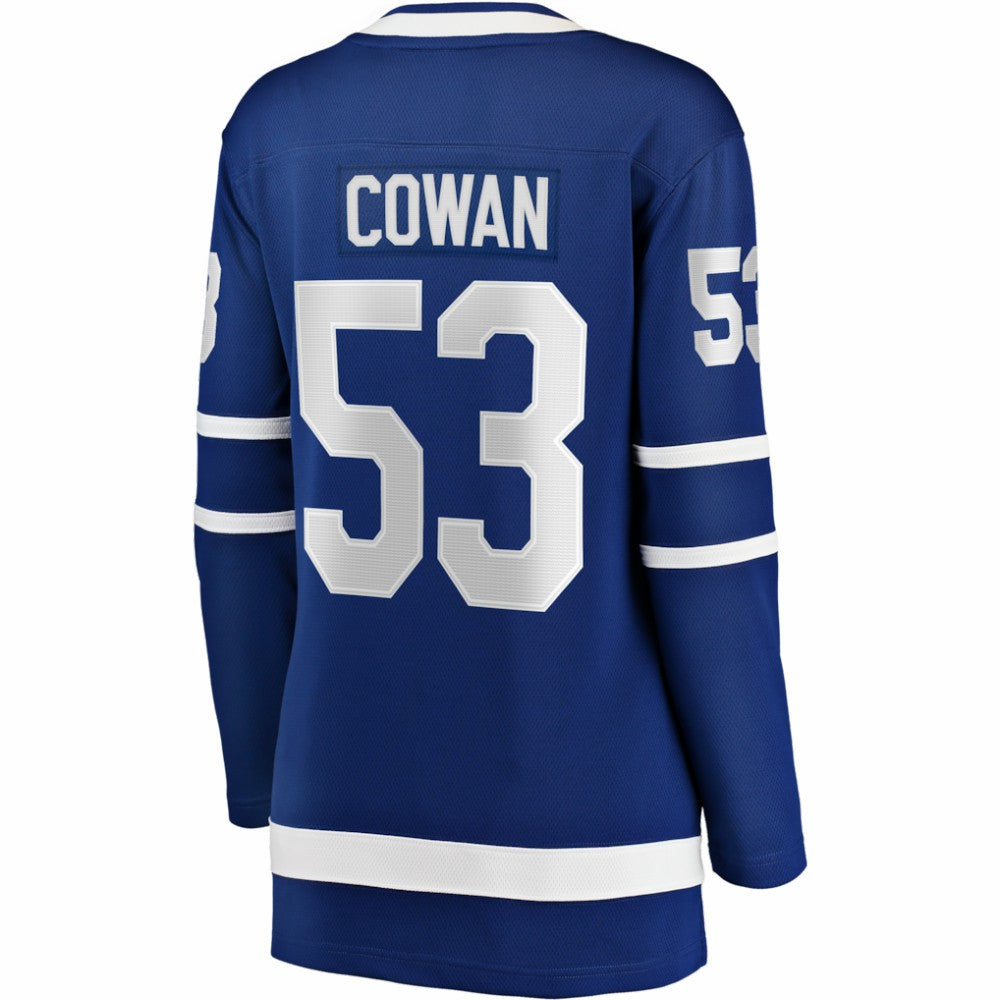 Easton Cowan Toronto Maple Leafs Indiana Women's Home Breakaway Jersey For Sale