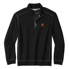 San Francisco Giants Tommy Bahama Montego Bay Half-Zip Sweatshirt | MLB On Sale