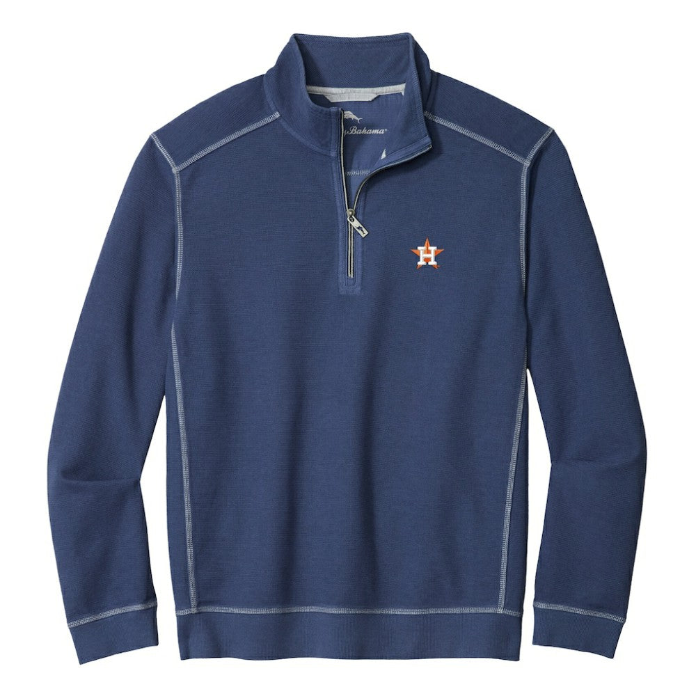 Houston Astros Tommy Bahama Montego Bay Half-Zip Sweatshirt | MLB Online