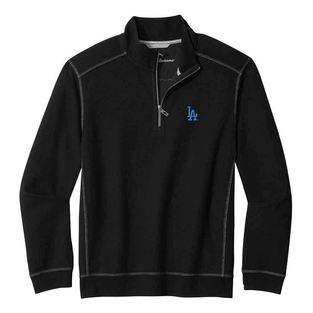 Los Angeles Dodgers Tommy Bahama Montego Bay Half-Zip Sweatshirt | MLB On Sale