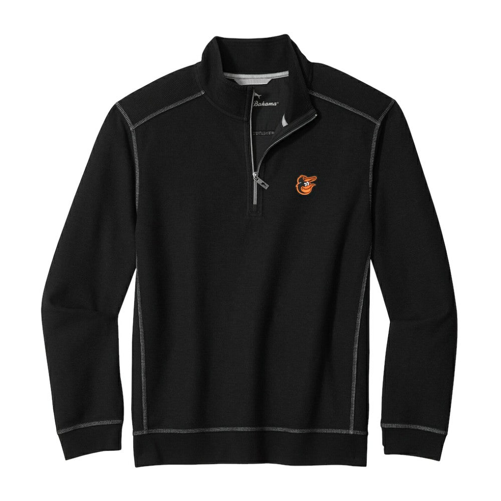 Baltimore Orioles Tommy Bahama Montego Bay Half-Zip Sweatshirt | MLB Sale