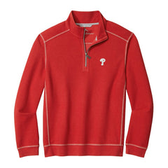 Philadelphia Phillies Tommy Bahama Montego Bay Half-Zip Sweatshirt | MLB New