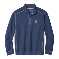 Boston Red Sox Tommy Bahama Montego Bay Half-Zip Sweatshirt | MLB Online