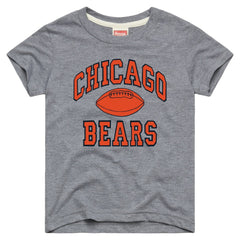 Chicago Bears  Homage Youth Gridiron Tri-Blend T-Shirt