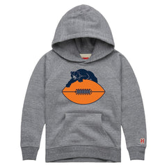 Chicago Bears  Homage Youth Hand Drawn Logo Tri-Blend Hoodie
