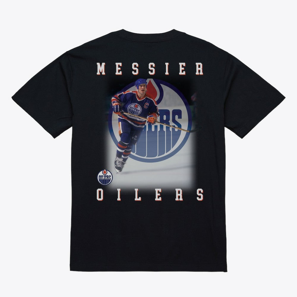 Mark Messier Edmonton Oilers Mitchell & Ness Photo T-Shirt Discount