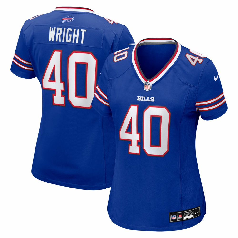 Buffalo Bills Nike Matthew Wright  Women's Team Game Jersey
