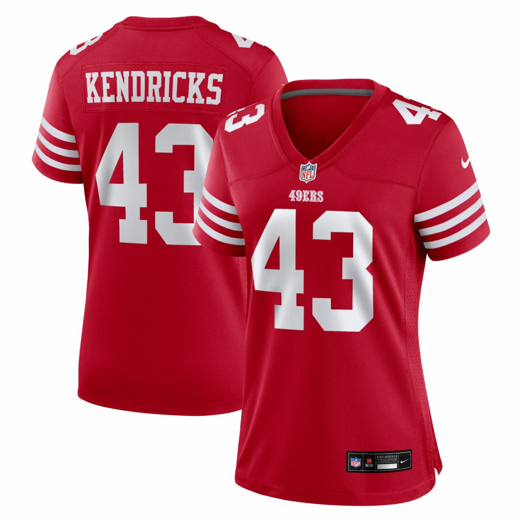 San Francisco 49ers Nike Eric Kendricks  Women's Game Jersey