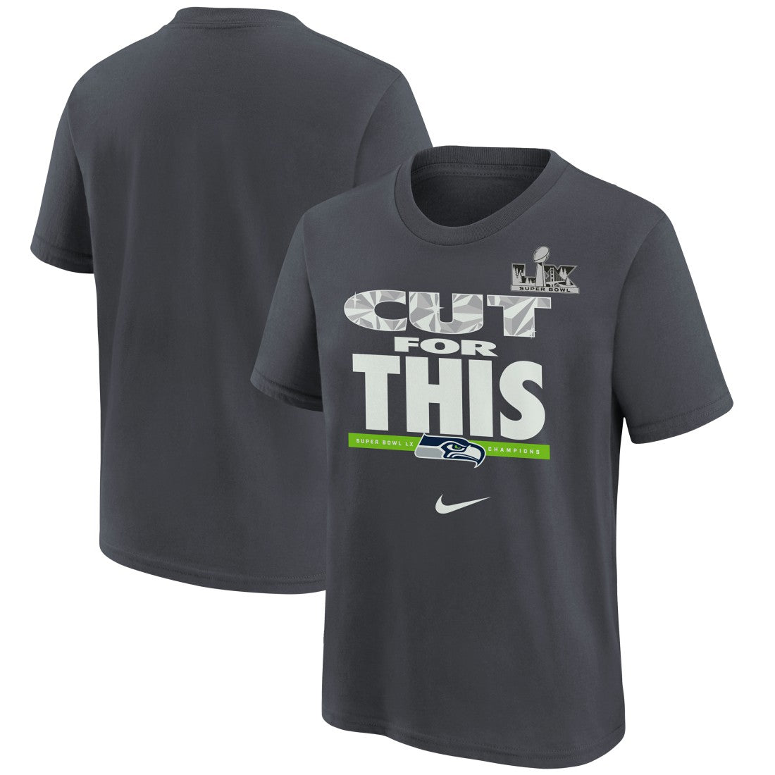 Seattle Seahawks Nike Youth Super Bowl LX Champions Parade T-Shirt