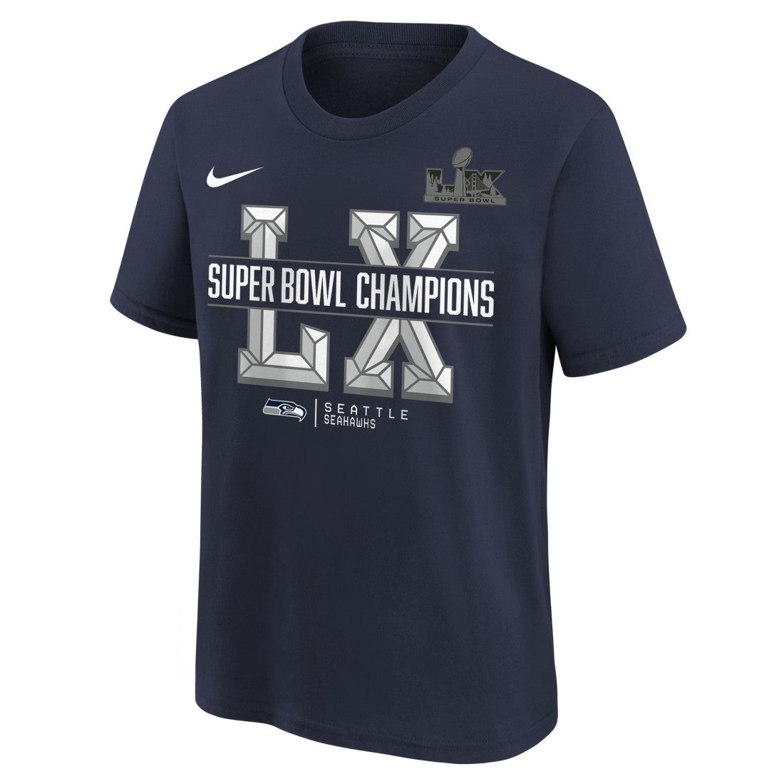 Seattle Seahawks Nike Youth Super Bowl LX Champions T-Shirt