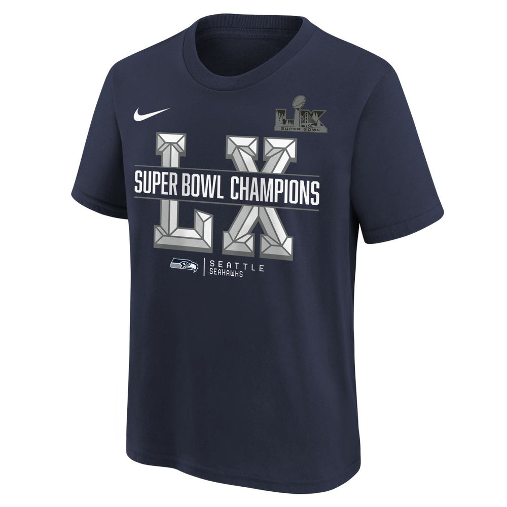 Seattle Seahawks Nike Youth Super Bowl LX Champions T-Shirt