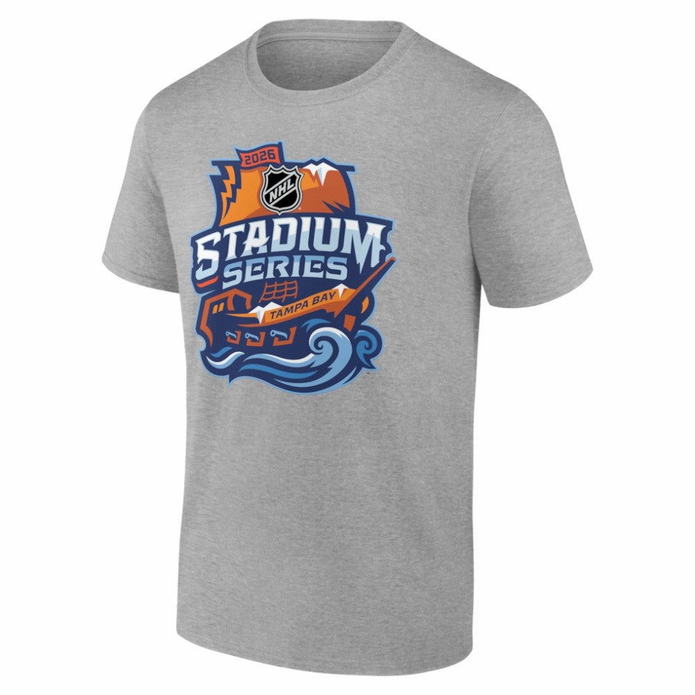 Tampa Bay Lightning 2026 NHL Stadium Series Personalized Name & Number T-Shirt Discount