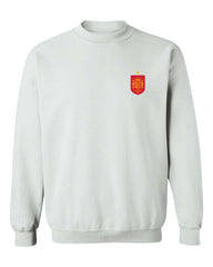 Spain National Team Vive La Fete Women's Impressions Artwork Sweatshirt White
