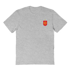 Spain National Team Vive La Fete Women's Impressions Artwork Fitted T-Shirt Gray