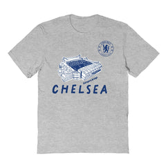 Chelsea Vive La Fete Youth Chilena Style T-Shirt Gray