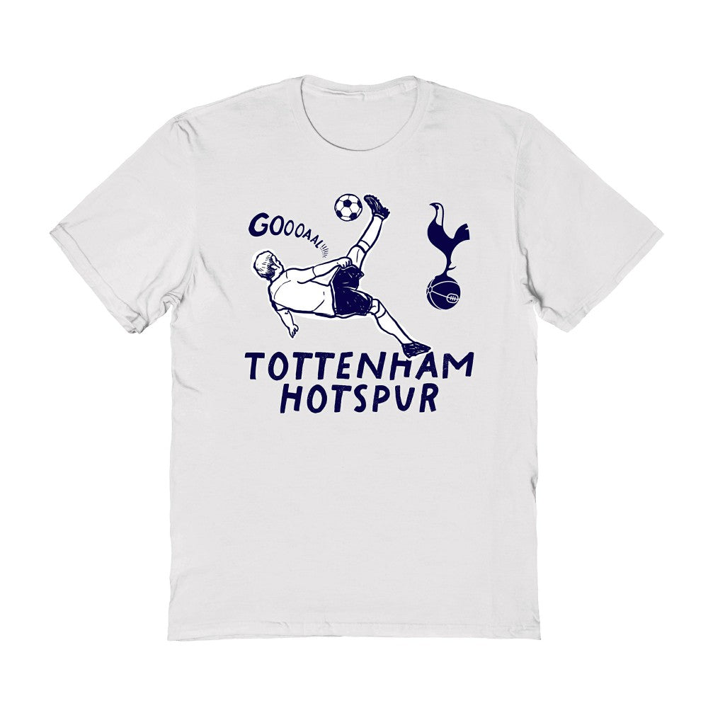 Tottenham Hotspur Vive La Fete Women's Chilena Style T-Shirt White