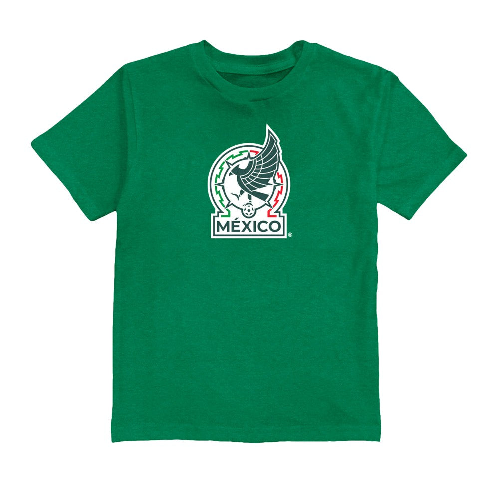 Edson Álvarez Mexico National Team Vive La Fete Youth Player Name & Number Color Badge T-Shirt Green