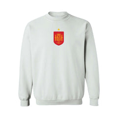 Spain National Team Vive La Fete Women's Color Badge Sweatshirt White