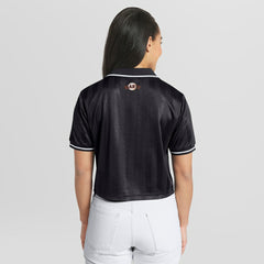 San Francisco Giants WEAR by Erin Andrews Women's Cropped Polo | MLB Discount