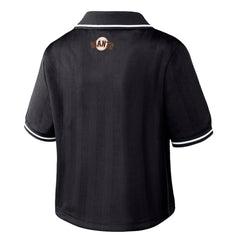 San Francisco Giants WEAR by Erin Andrews Women's Cropped Polo | MLB Discount