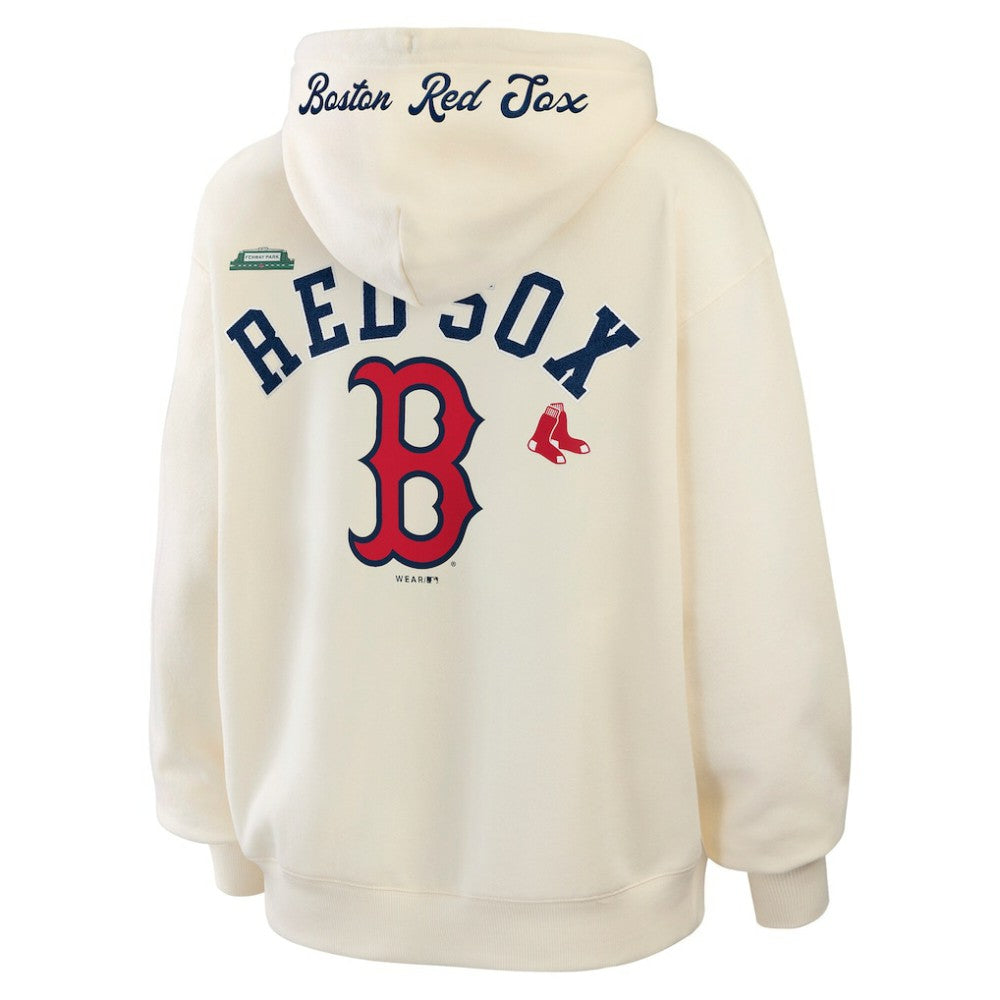 Boston Red Sox WEAR by Erin Andrews Women's Full-Zip Hoodie | MLB Outlet