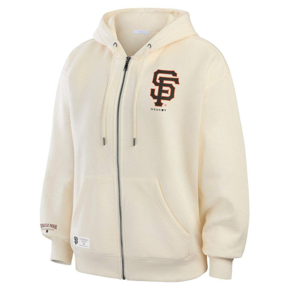 San Francisco Giants WEAR by Erin Andrews Women's Full-Zip Hoodie | MLB New