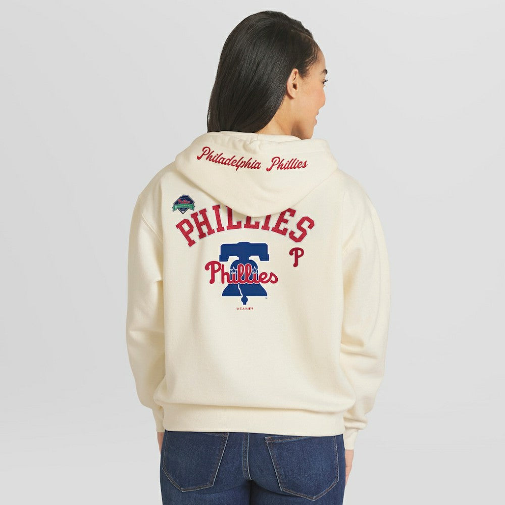 Philadelphia Phillies WEAR by Erin Andrews Women's Full-Zip Hoodie | MLB On Sale