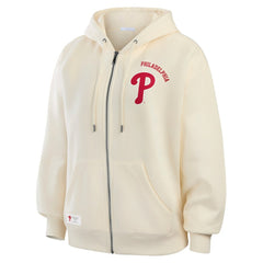 Philadelphia Phillies WEAR by Erin Andrews Women's Full-Zip Hoodie | MLB On Sale