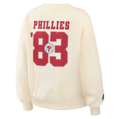 Philadelphia Phillies WEAR by Erin Andrews Women's Heavyweight Crew Neck Sweatshirt | MLB Online