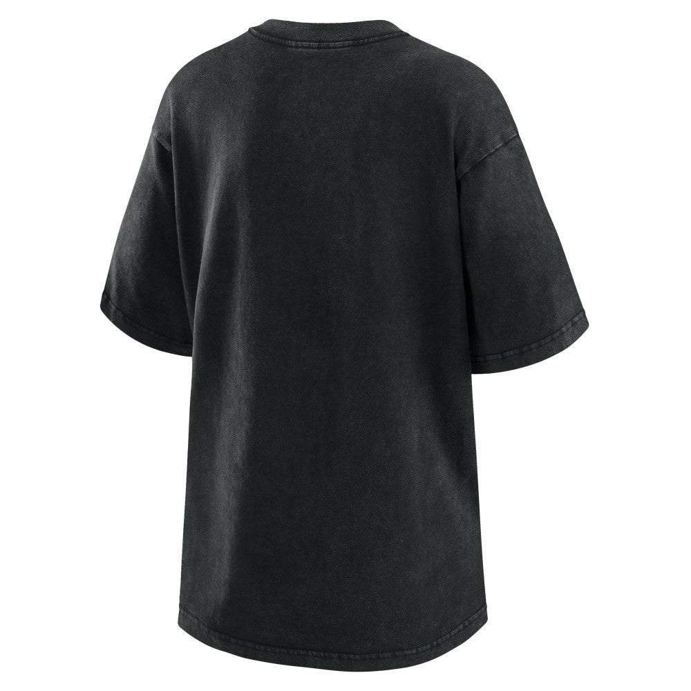 Cincinnati Reds WEAR by Erin Andrews Women's Oversized Boyfriend T-Shirt | MLB Outlet