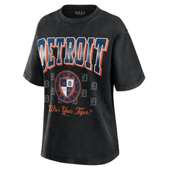 Detroit Tigers WEAR by Erin Andrews Women's Oversized Boyfriend T-Shirt | MLB US