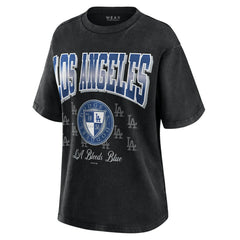 Los Angeles Dodgers WEAR by Erin Andrews Women's Oversized Boyfriend T-Shirt | MLB Sale