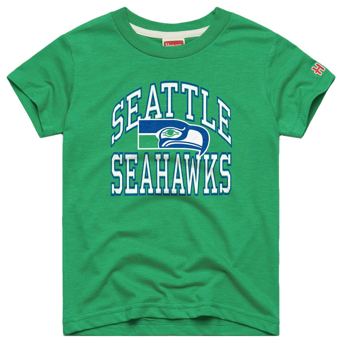 Seattle Seahawks  Homage Youth Arch Tri-Blend T-Shirt