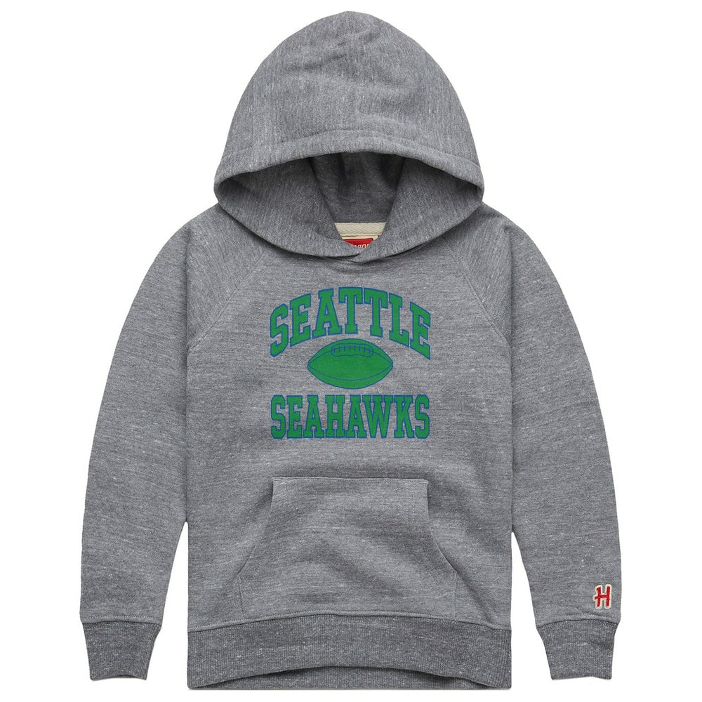 Seattle Seahawks  Homage Youth Gridiron Tri-Blend Hoodie