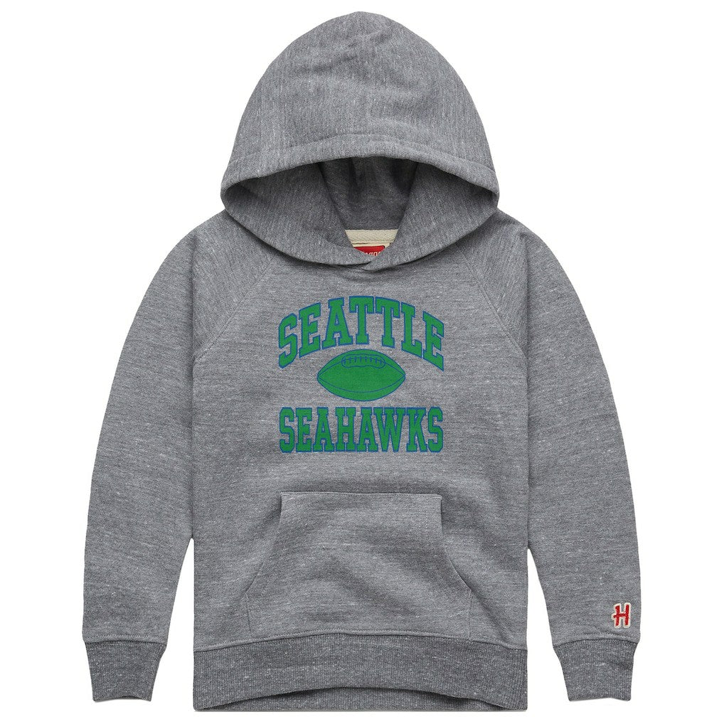 Seattle Seahawks  Homage Youth Gridiron Tri-Blend Hoodie