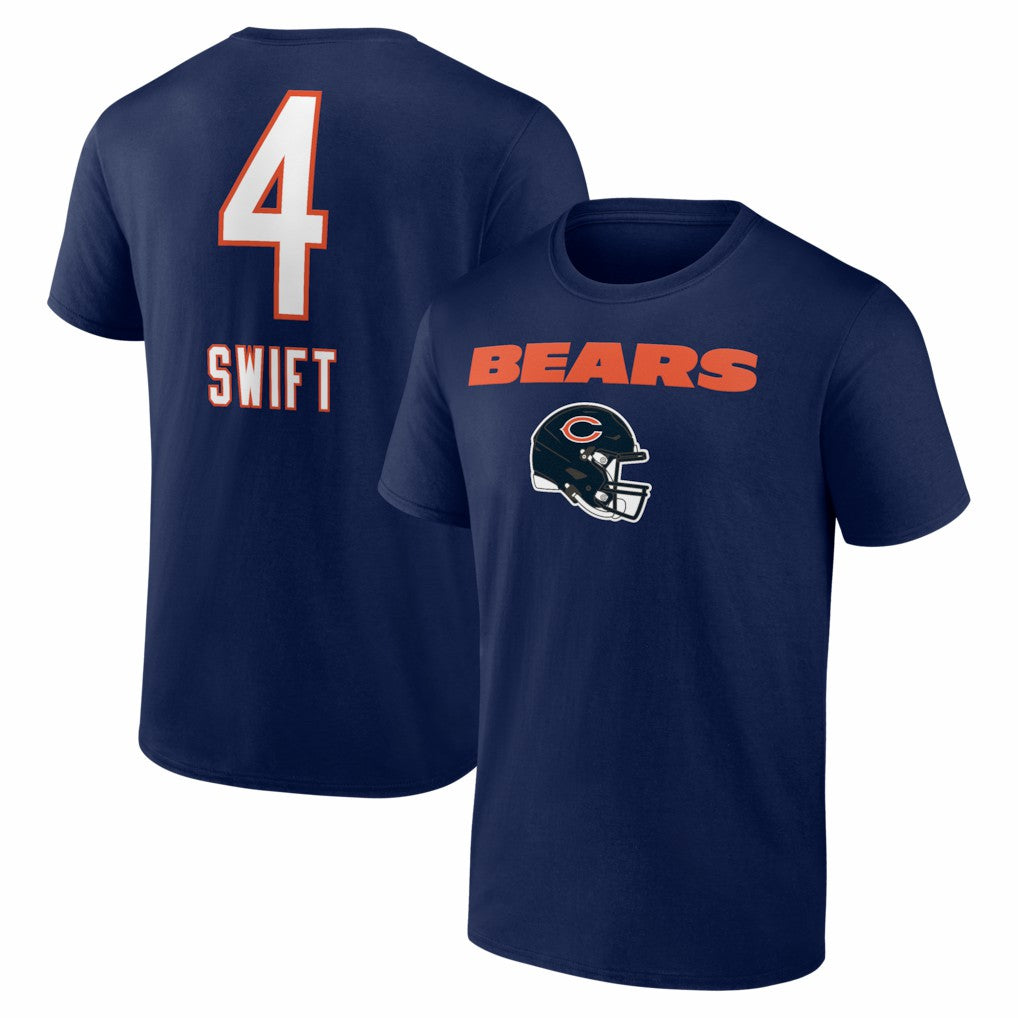 Chicago Bears  D'Andre Swift  Team Wordmark T-Shirt