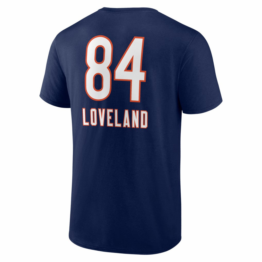 Chicago Bears  Colston Loveland  Team Wordmark T-Shirt