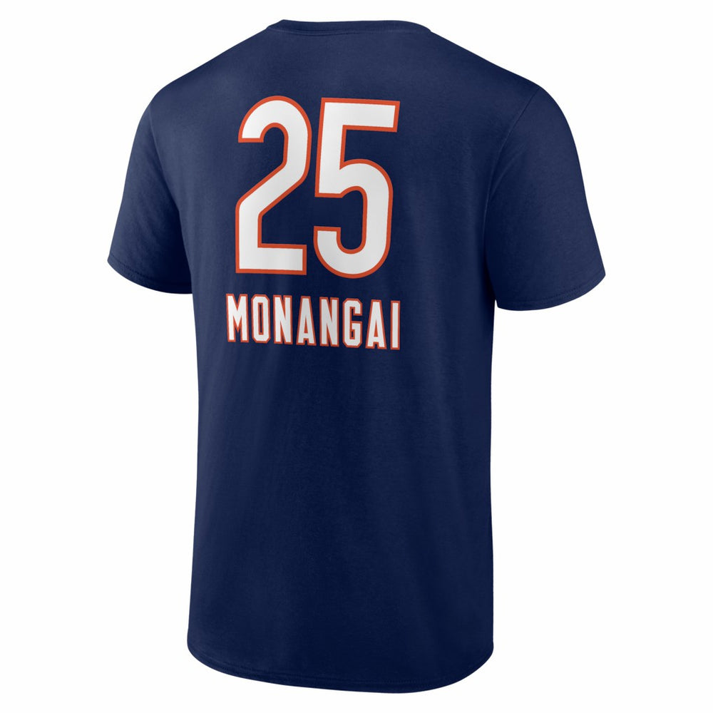 Chicago Bears  Kyle Monangai  Team Wordmark T-Shirt