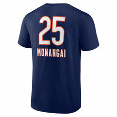 Chicago Bears  Kyle Monangai  Team Wordmark T-Shirt
