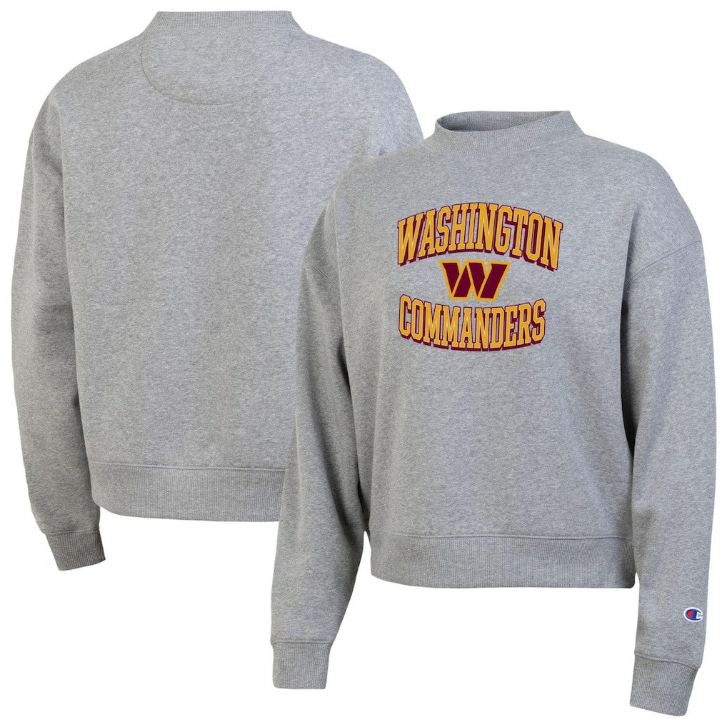 Washington Commanders Champion Women's Triumph Tri-Blend Sweatshirt